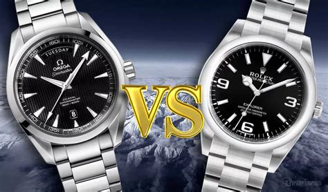 rolex explorer vs omega aqua terra|Omega Aqua Terra Vs Rolex Explorer: A Head to Head .